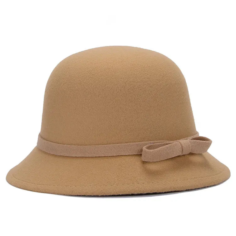 Chapeau Melon Cloche Femme Suede
