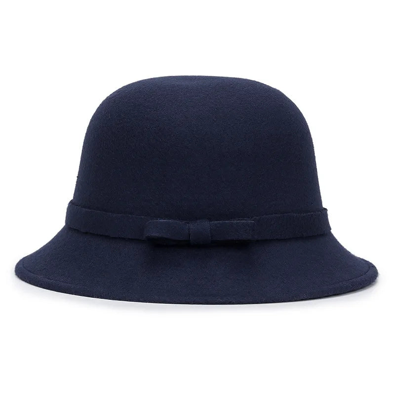 Chapeau Melon Cloche Femme Suede