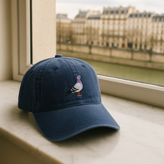 Casquette Vintage Brodée "Bird" – Style Urbain et Confort Quotidien