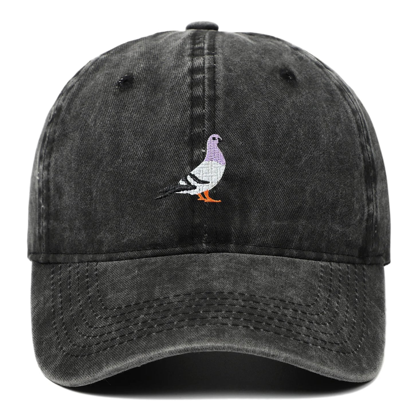 Casquette Vintage Brodée "Bird" – Style Urbain et Confort Quotidien