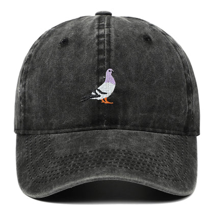 Casquette Vintage Brodée "Bird" – Style Urbain et Confort Quotidien