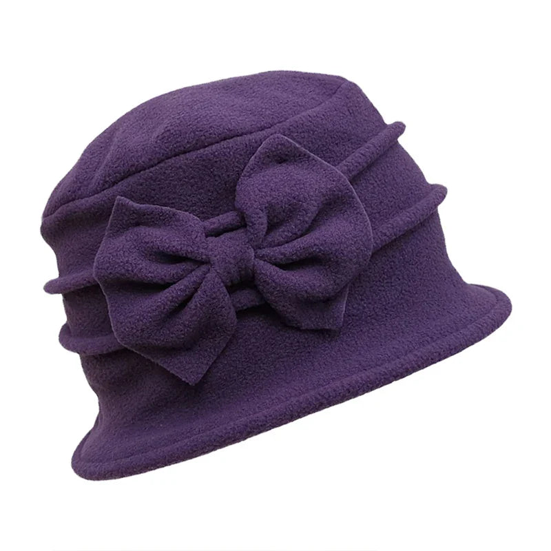 Chapeau Melon Cloche Femme Hiver