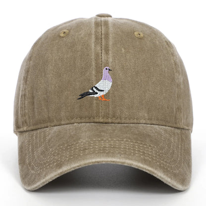 Casquette Vintage Brodée "Bird" – Style Urbain et Confort Quotidien