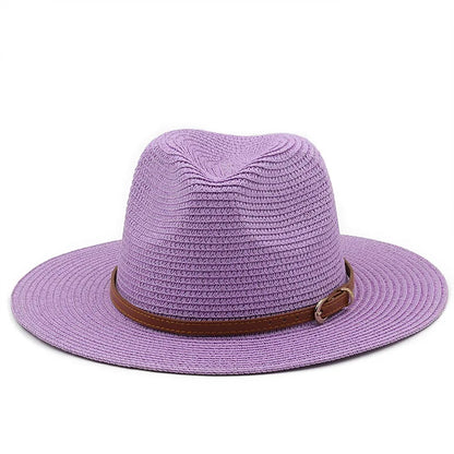 Chapeau Panama Couleur Unique