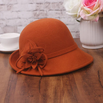 Chapeau Melon Cloche Femme Style British